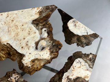 Poplar CRYSTAL Coffee Table by Alcarol - view 3