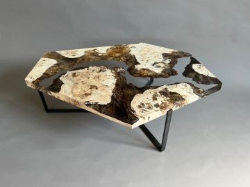 Poplar CRYSTAL Coffee Table by Alcarol - view 4