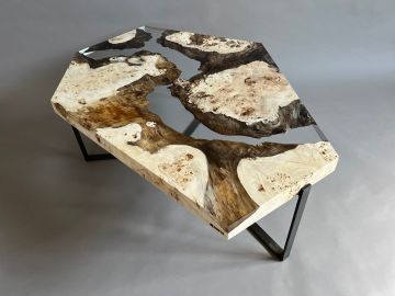 Poplar CRYSTAL Coffee Table by Alcarol - view 8