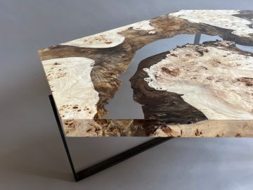 Poplar CRYSTAL Coffee Table by Alcarol - view 7