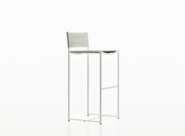 Green high stool by Alias