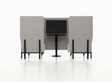 Eleven high back privacy 1 + monitor by Alias