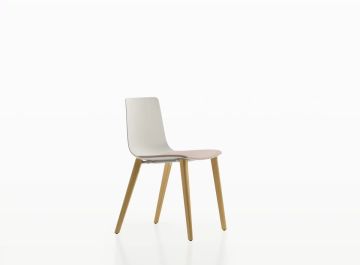 Slim chair wood soft S by Alias