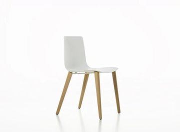 Slim chair wood by Alias - view 2