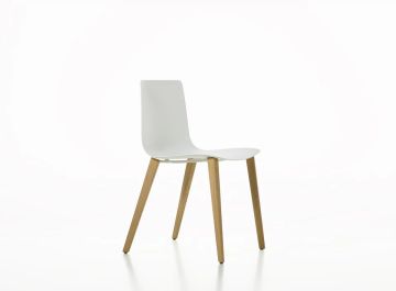 Slim chair wood by Alias