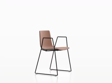 Slim chair sledge arm soft M by Alias - view 2