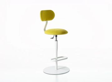 Atlas adjustable stool backrest by Alias - view 2