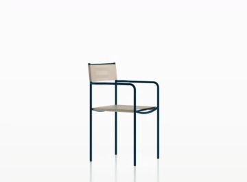 Green armrest by Alias - view 2