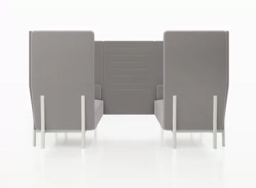 Eleven high back privacy 2 by Alias - view 2