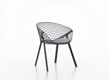 Kobi chair+pad small by Alias - view 2