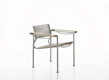 Green pvc armchair by Alias