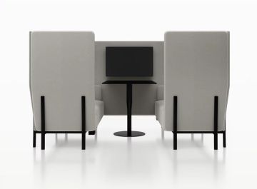 Eleven high back privacy 2 + monitor by Alias