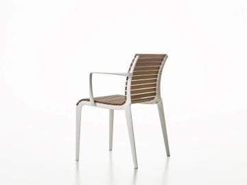 Tech wood armrest by Alias - view 3