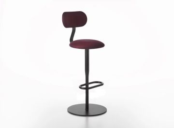 Atlas stool 80 backrest by Alias