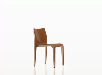 Laleggera chair+ hide leather by Alias - view 2