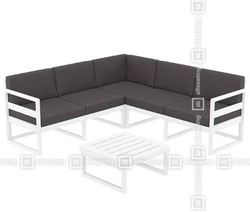 Mykonos 134 Sofa by JMS - view 3