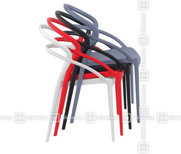 Pia 86 Chair by JMS - view 9
