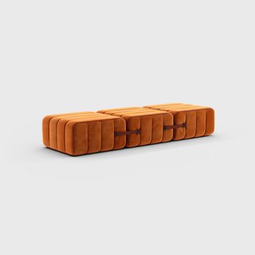 1-Seater Modular Sofa in Barcelona Fabric - 3 Sofa Modules by Ambivalenz - view 7