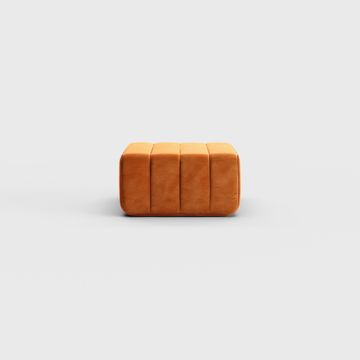Stool for modular sofa - single sofa module in Barcelona fabric by Ambivalenz - view 7