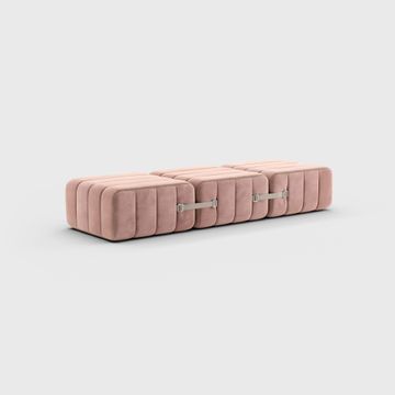1-Seater Modular Sofa in Barcelona Fabric - 3 Sofa Modules by Ambivalenz - view 9
