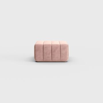 Stool for modular sofa - single sofa module in Barcelona fabric by Ambivalenz - view 9