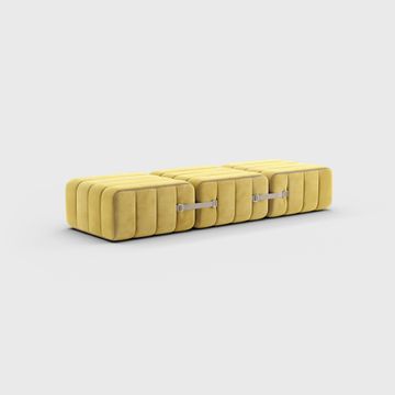 1-Seater Modular Sofa in Barcelona Fabric - 3 Sofa Modules by Ambivalenz - view 5