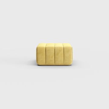 Stool for modular sofa - single sofa module in Barcelona fabric by Ambivalenz - view 4