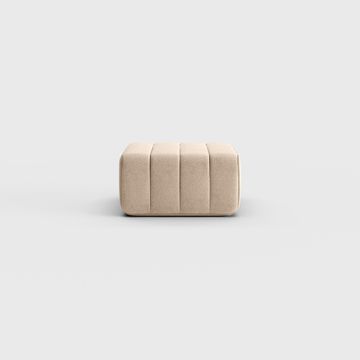 Pouf - single sofa module in Dama fabric by Ambivalenz - view 9