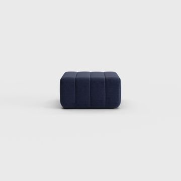 Pouf - single sofa module in Dama fabric by Ambivalenz - view 4