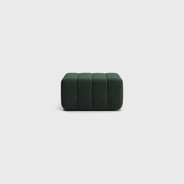 Pouf - single sofa module in Dama fabric by Ambivalenz - view 3