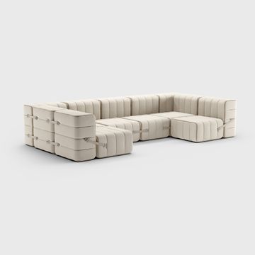 Modular Lounge Sofa in Sera fabric - 15 Sofa Modules by Ambivalenz - view 3