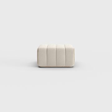 Pouf - Single Sofa Module in Sera Fabric by Ambivalenz - view 7
