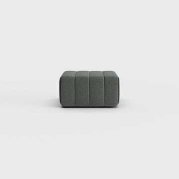 Pouf - Single Sofa Module in Sera Fabric by Ambivalenz - view 2