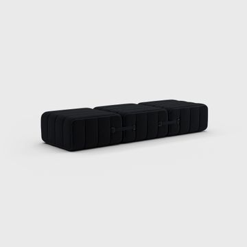 Modular single-seater sofa / lounger in Sera fabric - 3 sofa modules by Ambivalenz - view 7