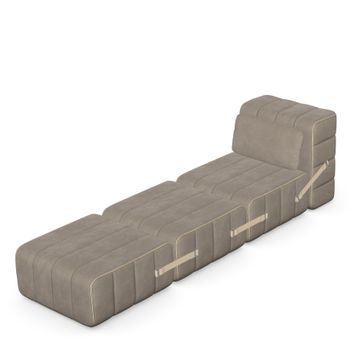ANGEBOT - Modulares 2-Sitzer Sofa im Stoff Barcelona VOLE - 4 Sofa Module + 2 Kissen by Ambivalenz - view 5