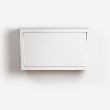 Fläpps Box Desk 100x60x20 - Wall Mounted Desk with Storage by Ambivalenz - view 2