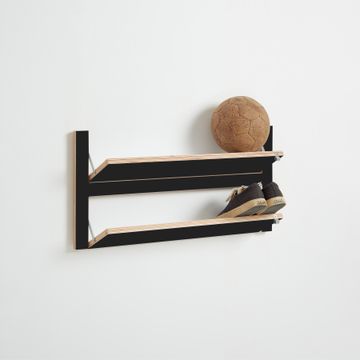Shoe Rack 80x40-2 - Black by Ambivalenz - view 3