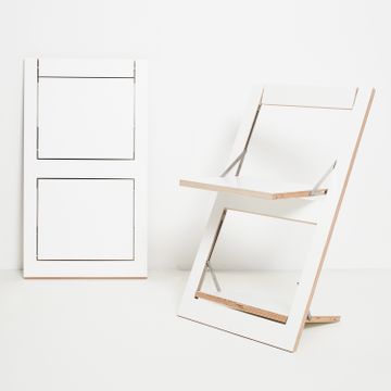 Fläpps Folding Chair - White by Ambivalenz - view 3