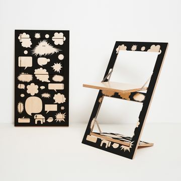 Fläpps Folding Chair - Trouble Bubble by Ambivalenz