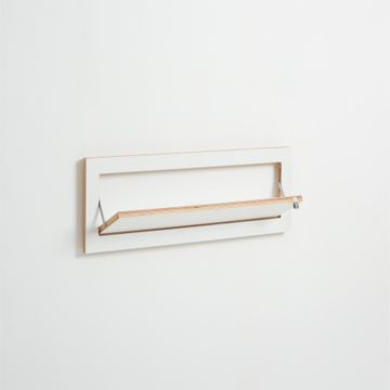 Fläpps Shelf 60x27-1 Shoe Rack - White by Ambivalenz - view 4