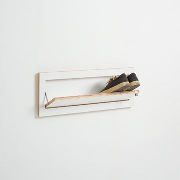Fläpps Shelf 60x27-1 Shoe Rack - White by Ambivalenz - view 5