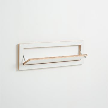 Fläpps Shelf 80x27-1 Shoe Rack - White by Ambivalenz - view 6