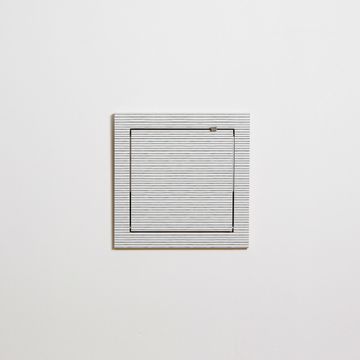 Fläpps Shelf 40x40-1 - Watercolor Stripes - Kind of Style by Ambivalenz