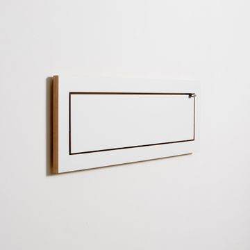 Fläpps Shelf 80x27-1 Shoe Rack - White by Ambivalenz - view 2