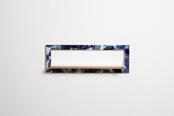 Fläpps Shelf 80x27-1 - Bubbles Indigo - Pattern Studio by Ambivalenz - view 2