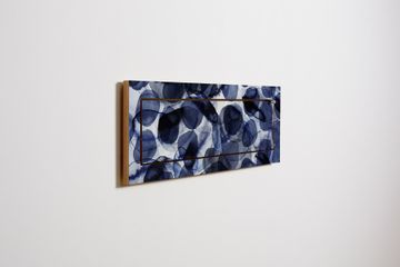 Fläpps Shelf 80x27-1 - Bubbles Indigo - Pattern Studio by Ambivalenz - view 3