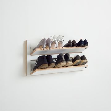 Fläpps Shoe Rack 80x40-2 - White by Ambivalenz - view 3