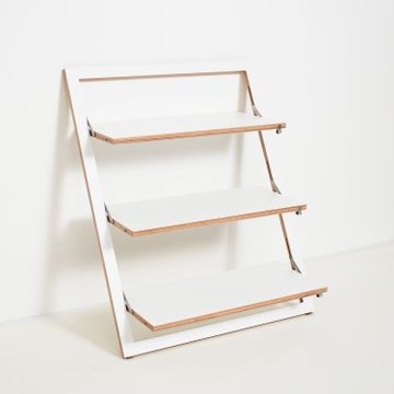Fläpps Leaningshelf 80x100-3 - White by Ambivalenz - view 5