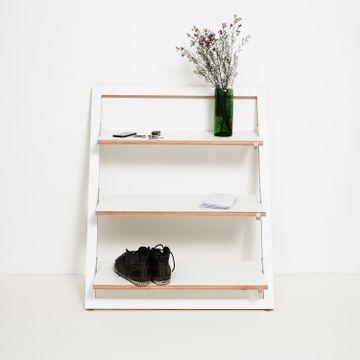 Fläpps Leaningshelf 80x100-3 - White by Ambivalenz - view 7
