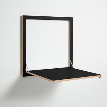 Fläpps Kitchen Table 80x80-1 - Black by Ambivalenz